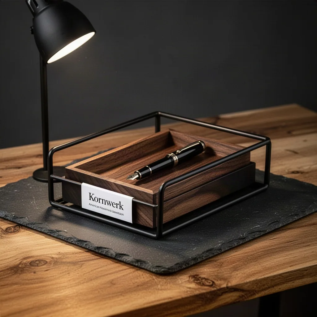 Kornwerk Desk Tray Nussbaum & Stahl