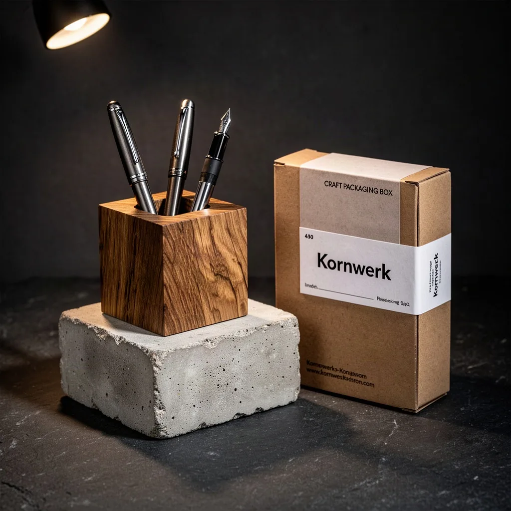 Kornwerk Stiftekocher Massivholz Eiche